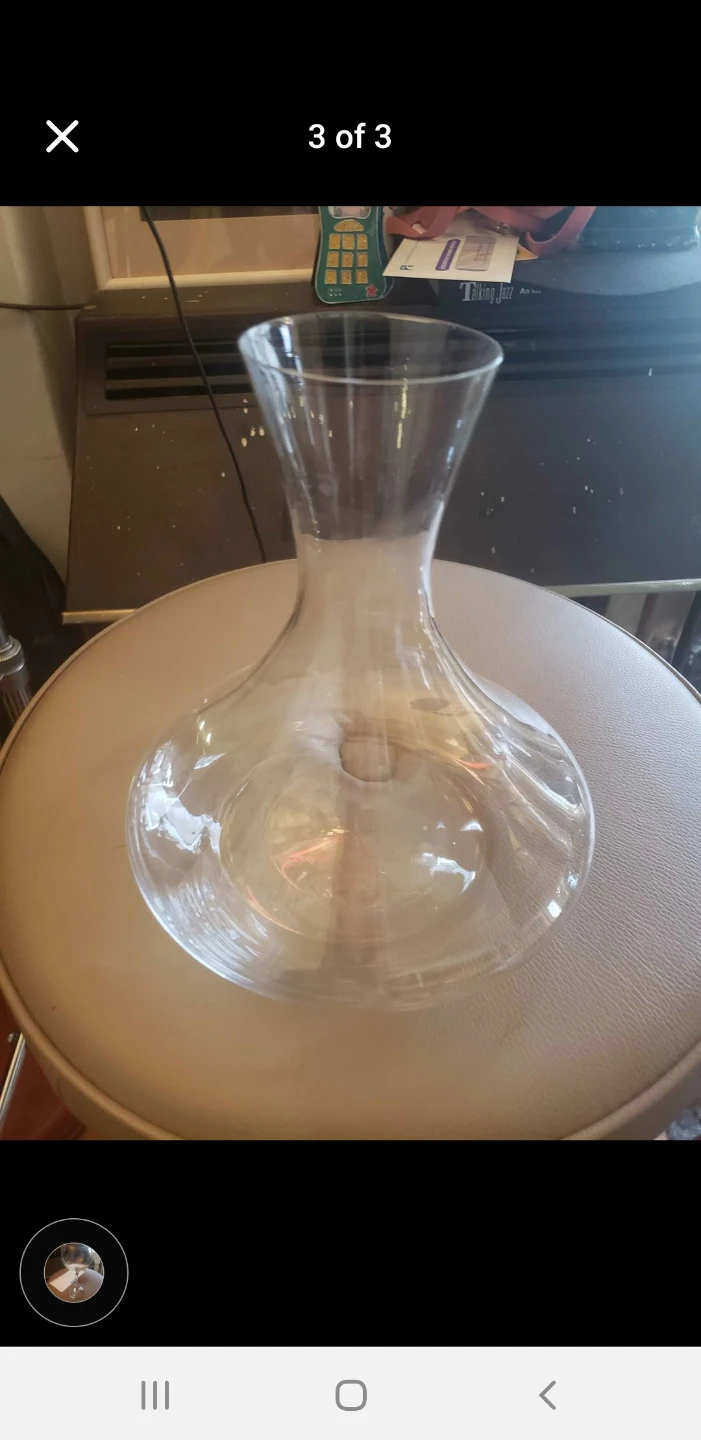 Clear Glass Wine Decanter🥕