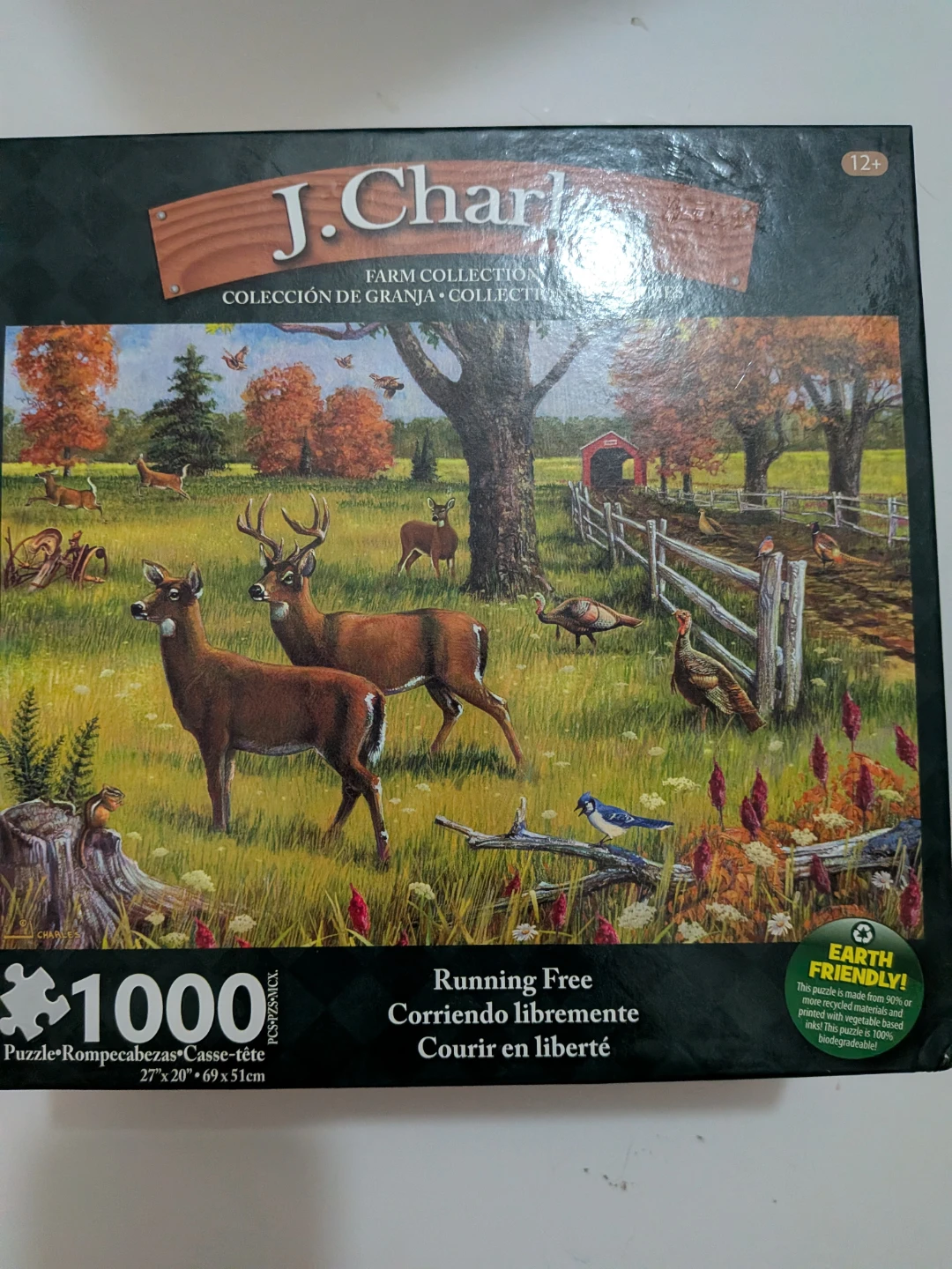 J. Char 1000 Piece Puzzle - Running Free