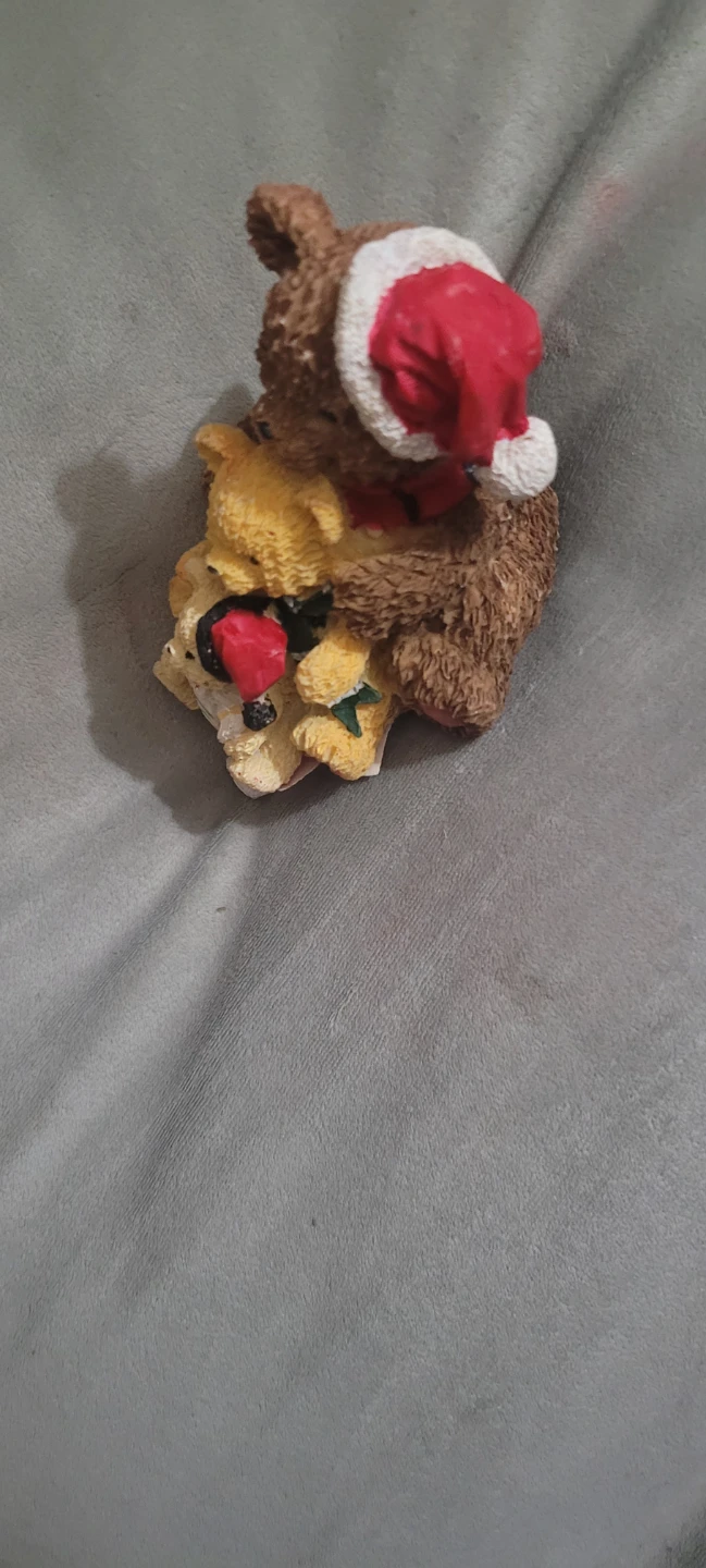 Christmas Teddy Bear stocking holder - photo 3