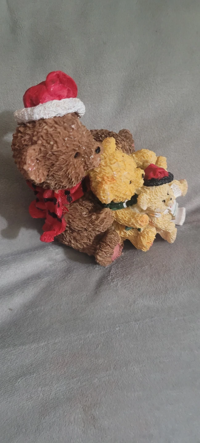 Christmas Teddy Bear stocking holder - photo 4