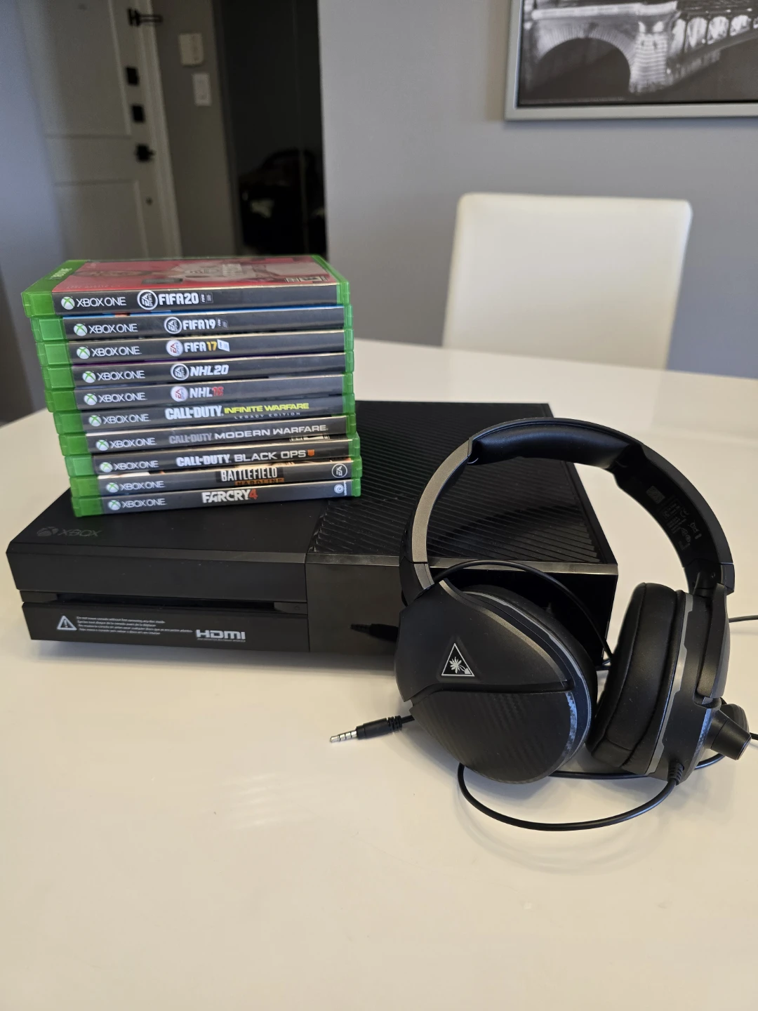 Xbox One with Games and Headset