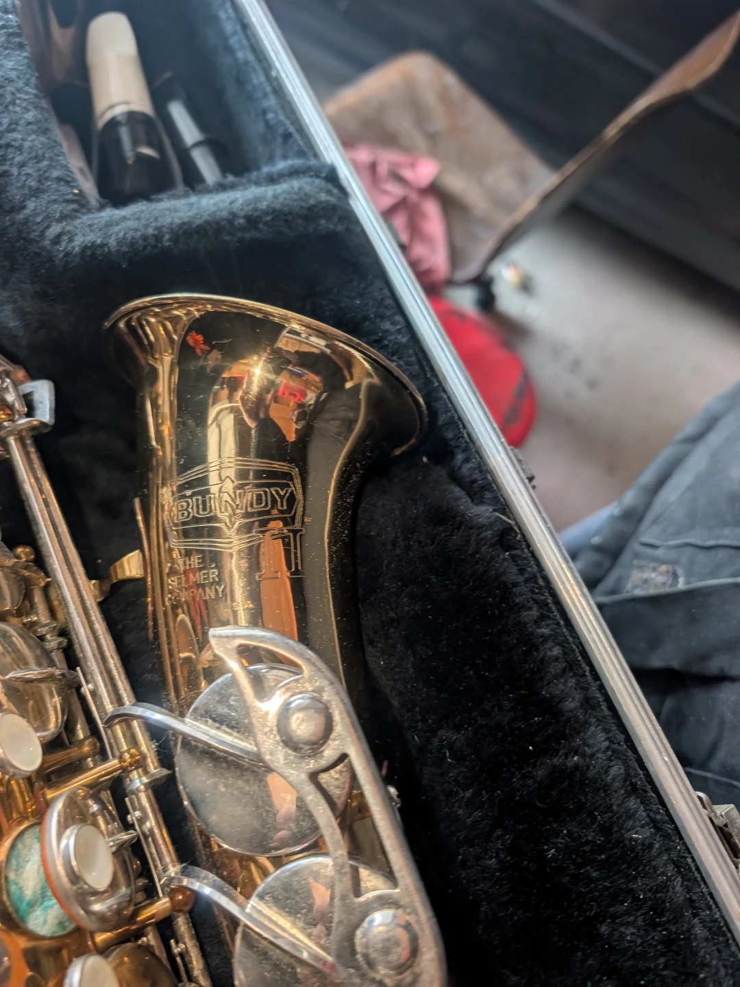 Saxophone with Case