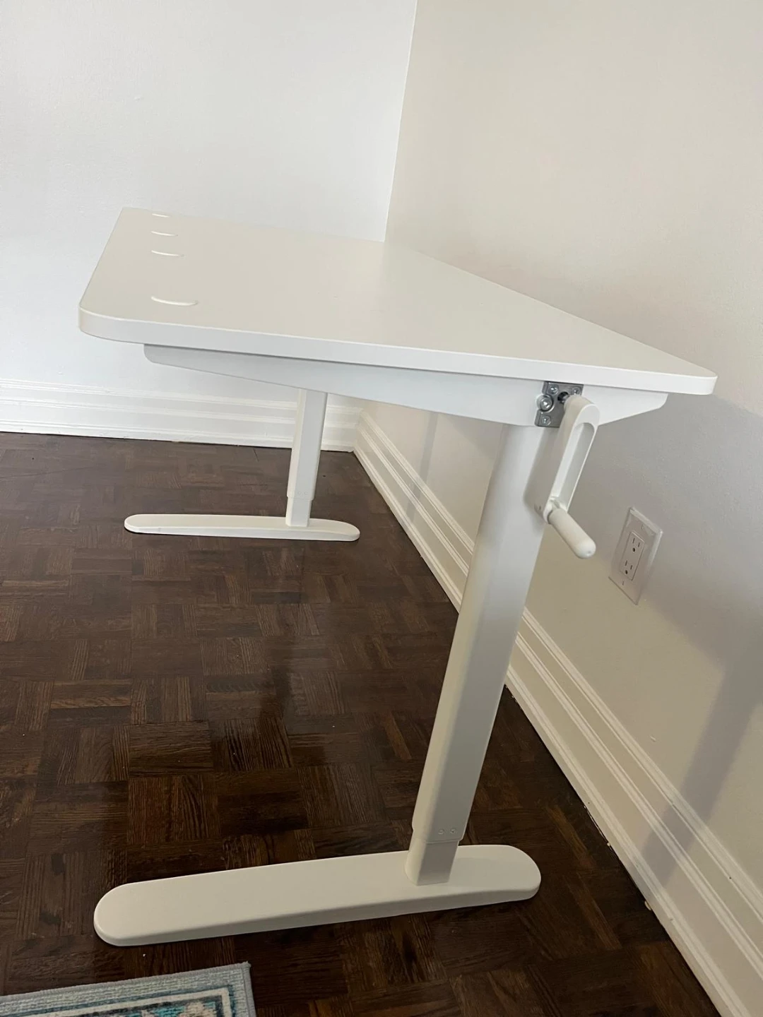 IKEA Skarsta White Standing Desk