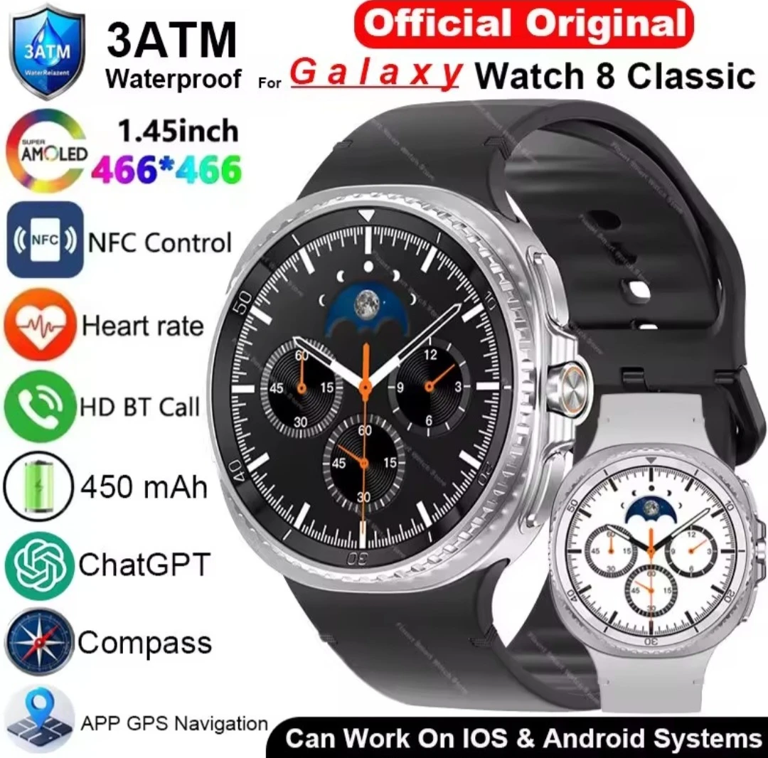 Smart Watch 8 Classic - Rotating Bezel