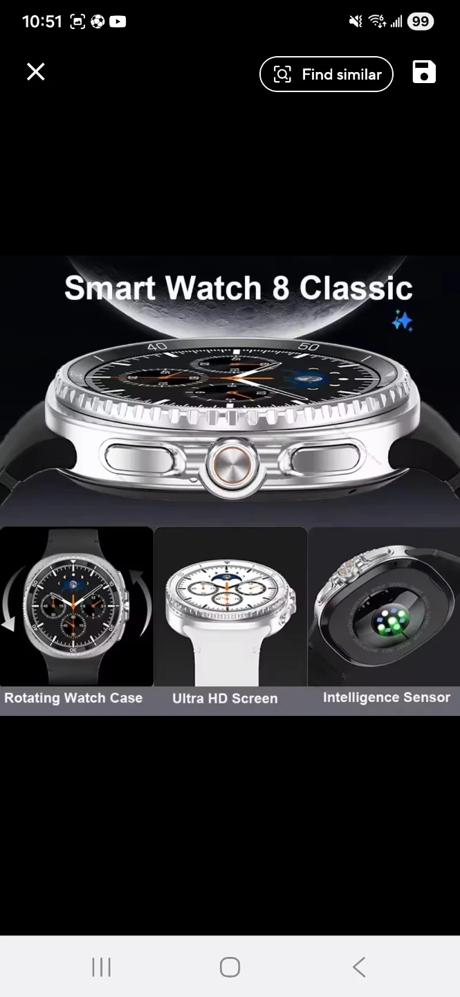 Smart Watch 8 Classic - Rotating Bezel - photo 2