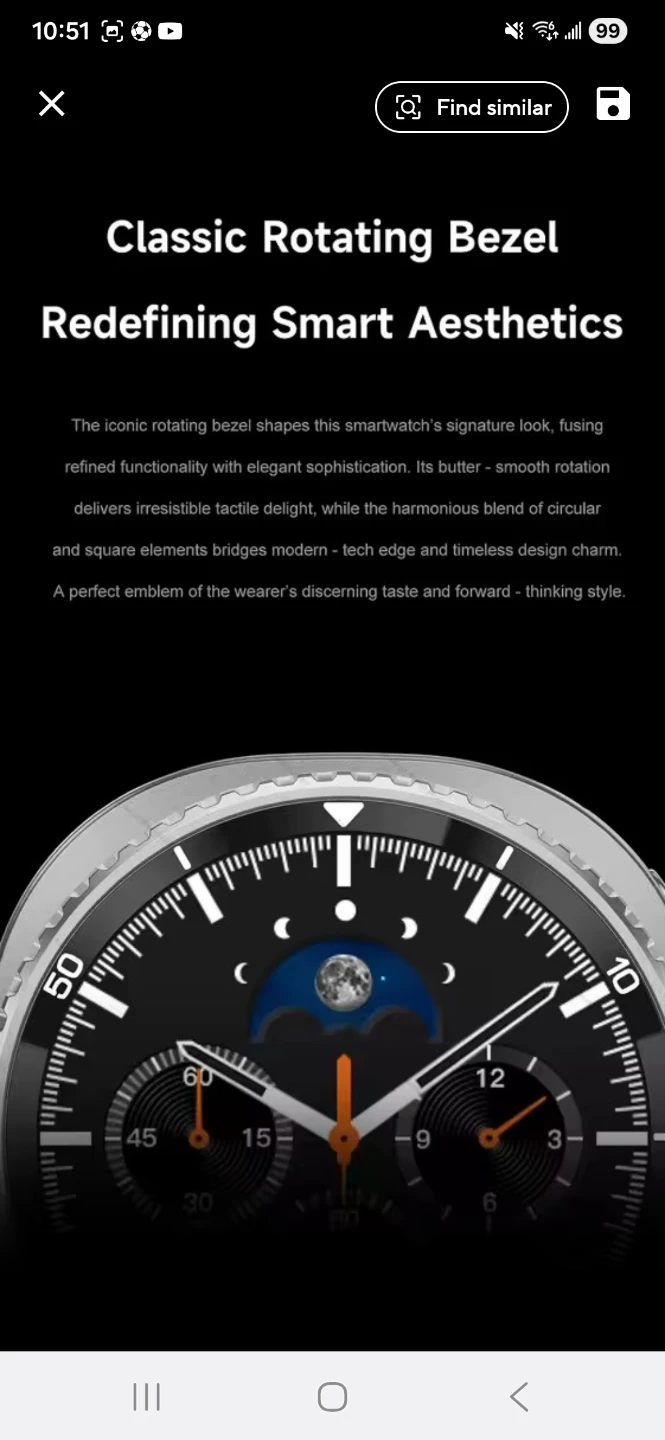 Smart Watch 8 Classic - Rotating Bezel - photo 4