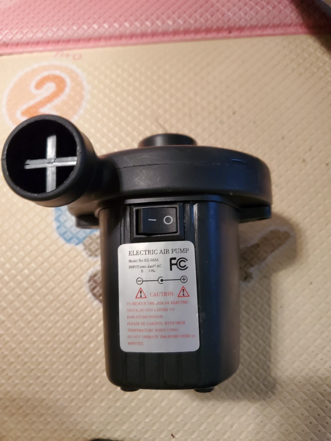 XG-668A Two Way Electric Air Pump - New - photo 2