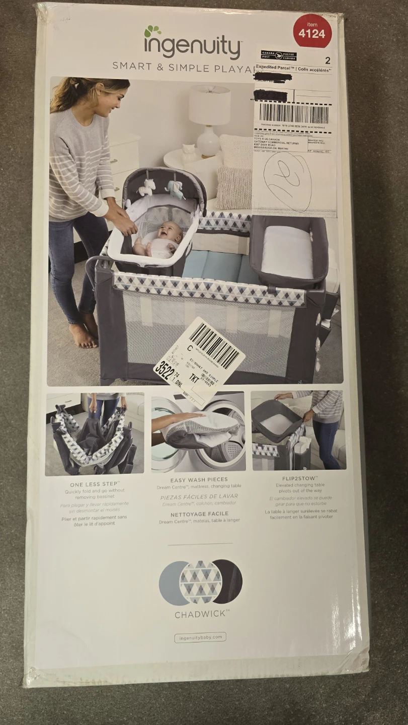 Ingenuity Smart & Simple Playard - Chadwick - photo 2