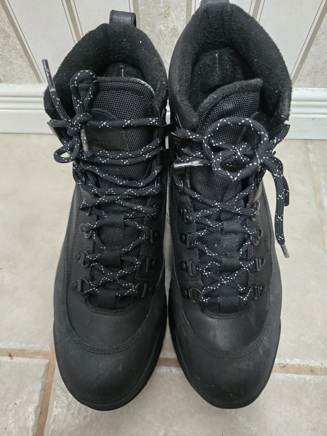 Men's Sorel Black Winter Insulated waterproof Boots size 11 - photo 3