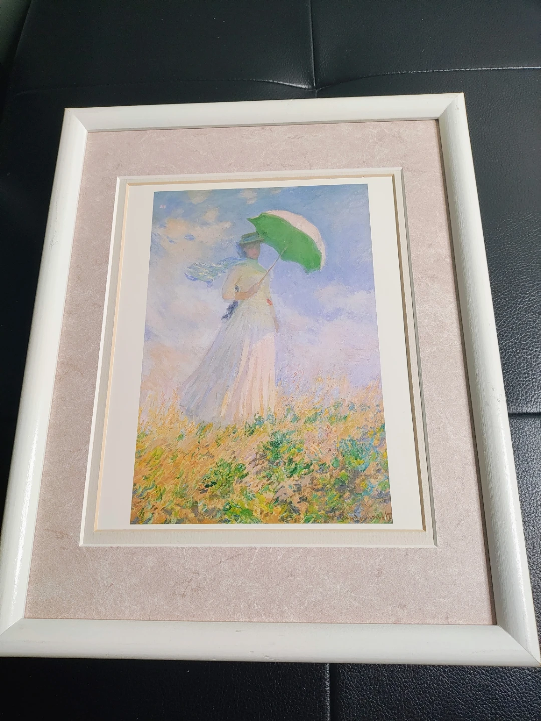 Pair of Claude Monet Prints – Femme à l’Ombrelle (1886) - photo 2