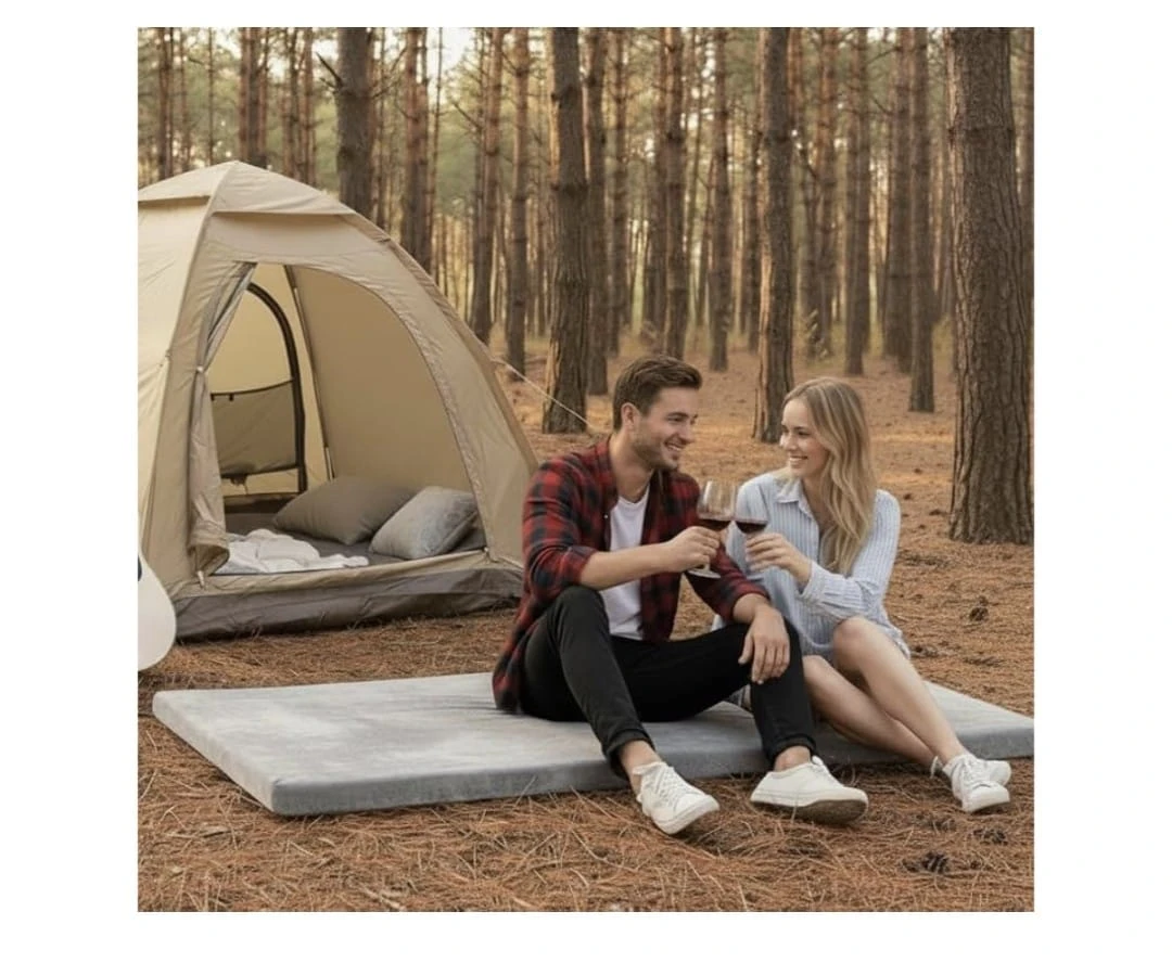 TokSun Camping Mattress - Black & Grey