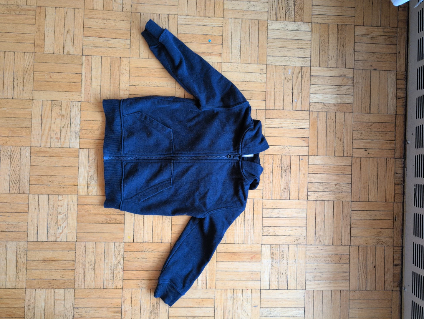 Joe Fresh Toddler Size 3 Navy Zip-Up Hoodie