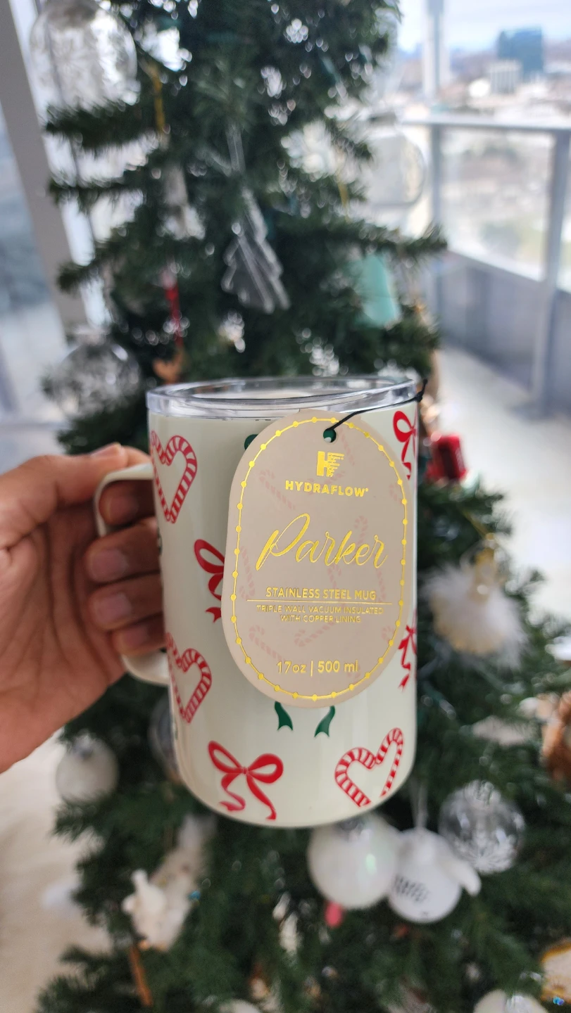 Hydraflow Parker Stainless Steel Mug 17oz - Christmas edition