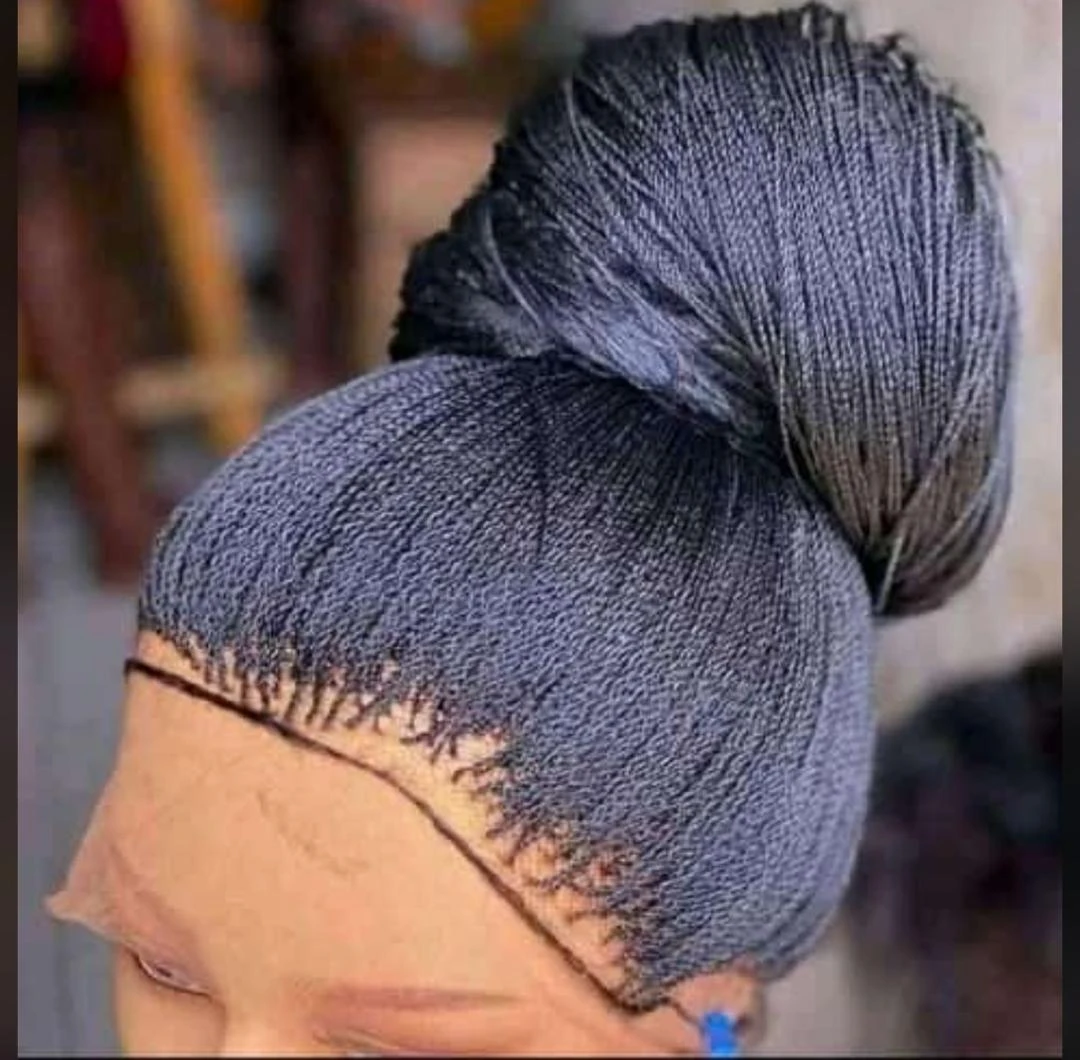 Braided Wig with Ombre Curls - photo 4