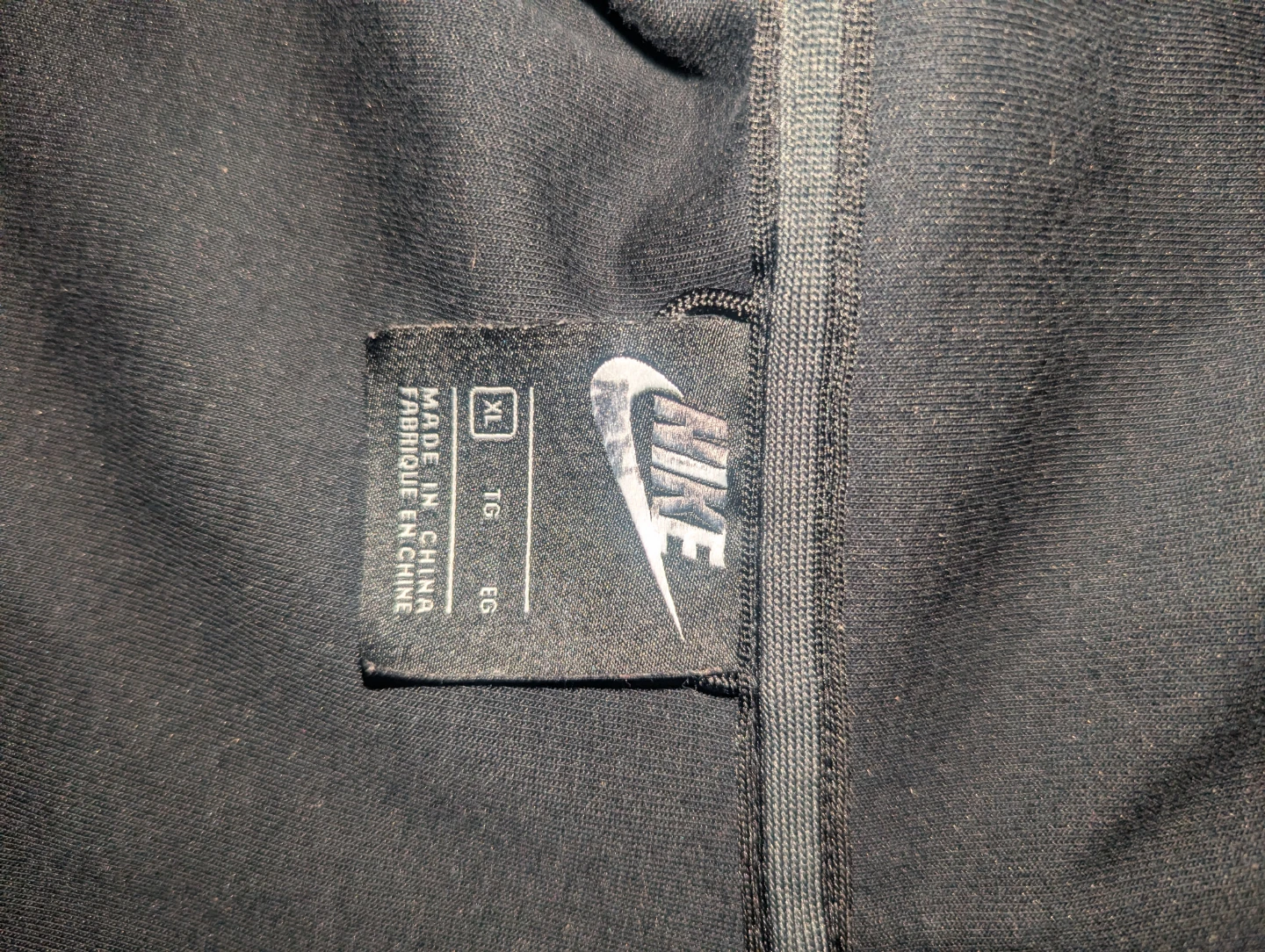 Nike Black Hoodie - Size XL - photo 2
