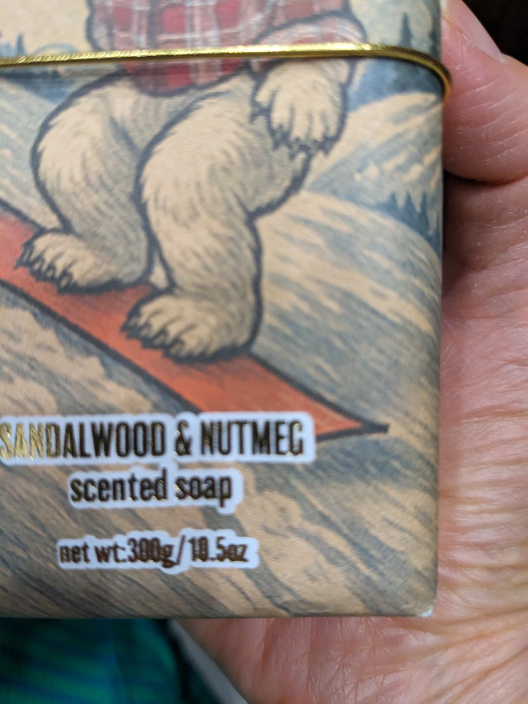 🧡Vila Cardillium Sandalwood & Nutmeg Scented Soap - photo 3