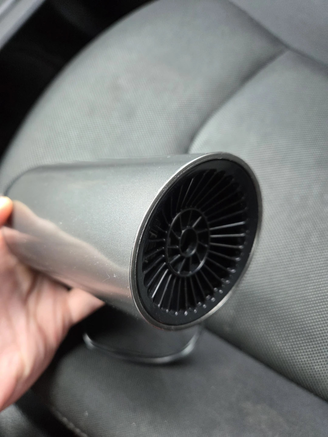 Portable Car Heater & Fan - Silver - photo 2