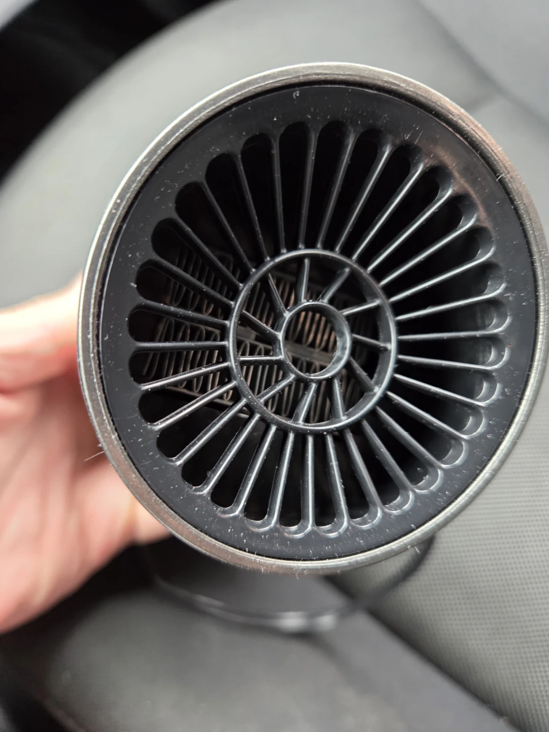 Portable Car Heater & Fan - Silver - photo 3