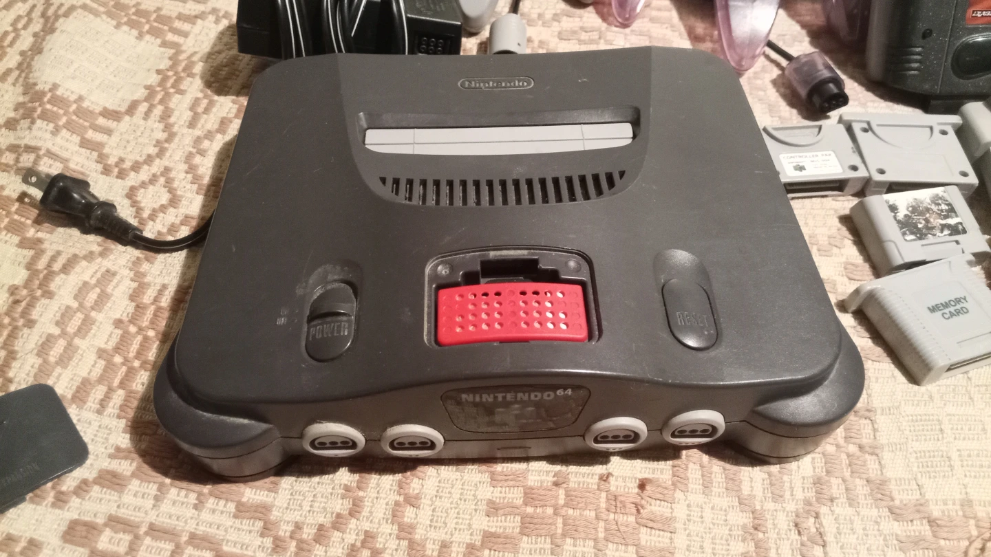 Nintendo 64 Console with Games and Accessories