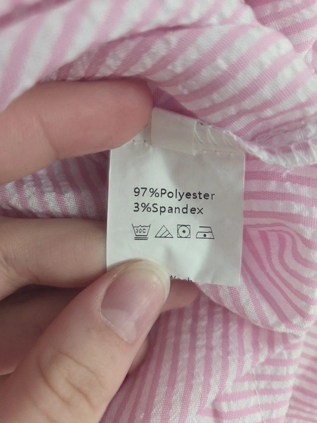 Pink Medium Striped Shorts with Bow Pattern - photo 5