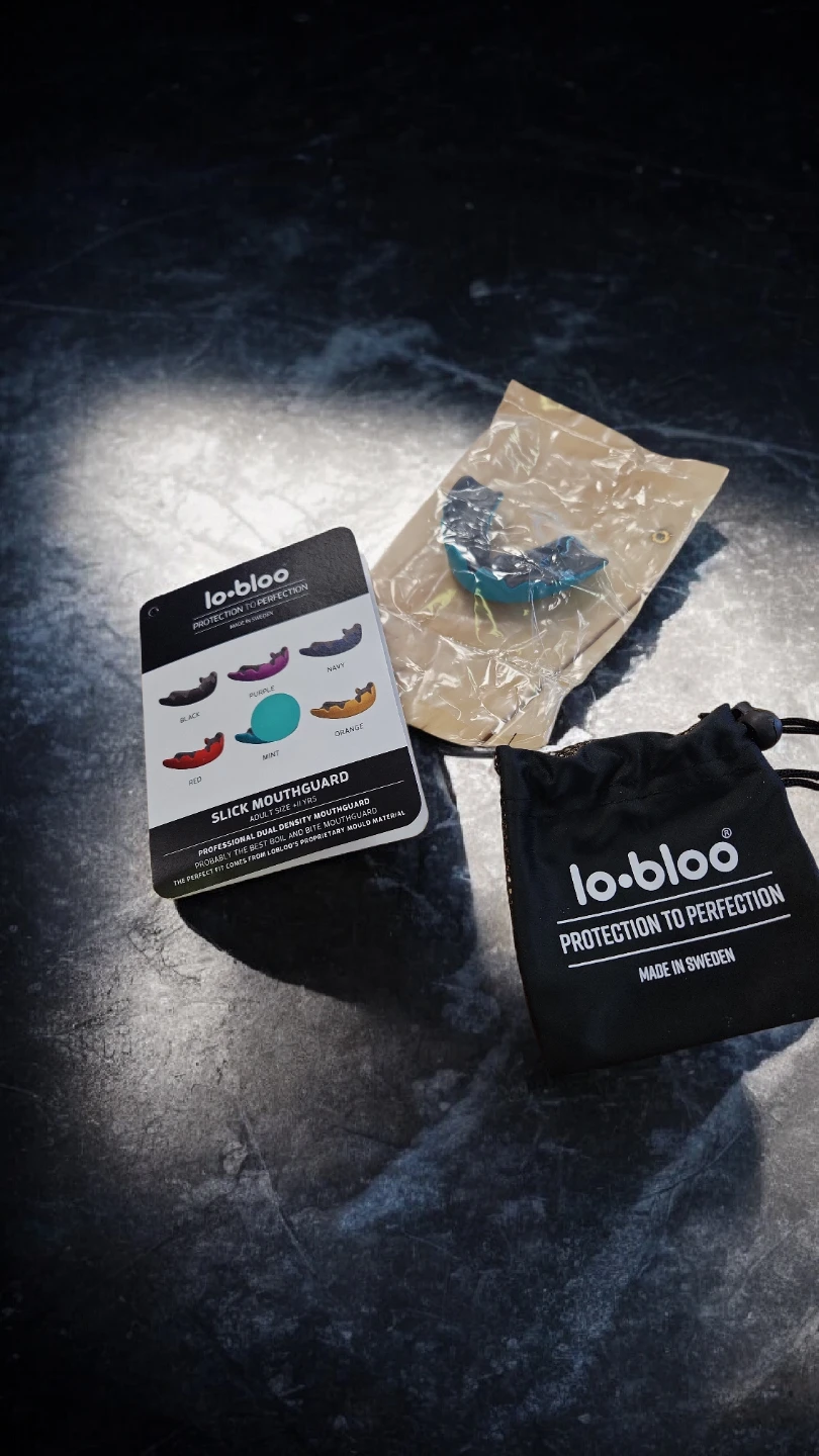 lo.bloo Slick Mouthguard Size+ 11 Years - New