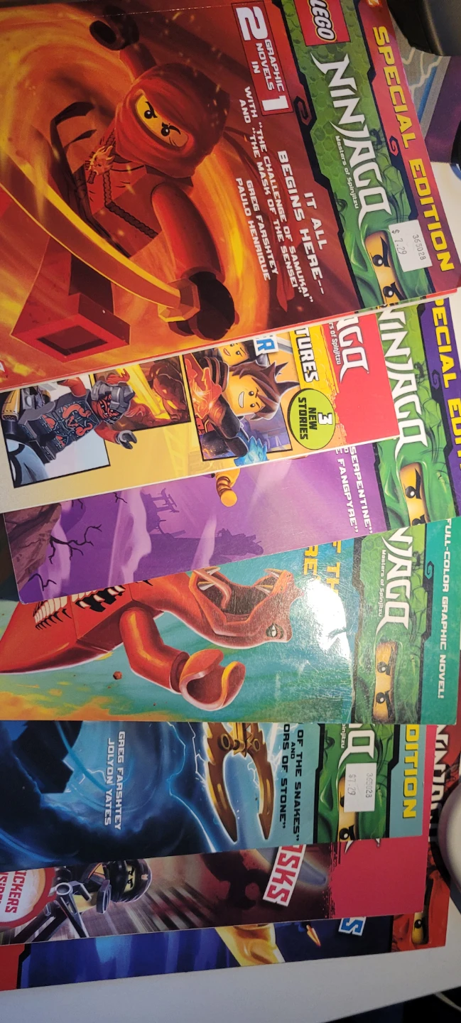 LEGO Ninjago Special Edition Graphic Novels Collection