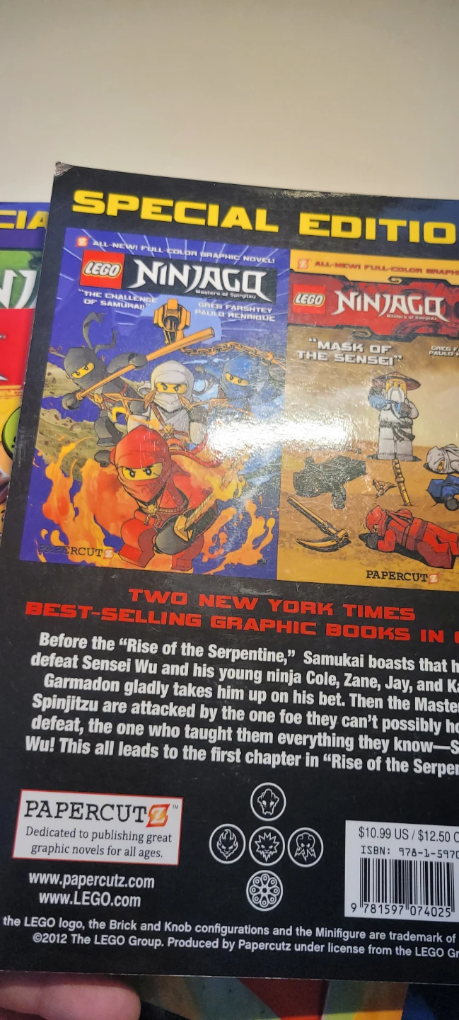 LEGO Ninjago Special Edition Graphic Novels Collection - photo 2