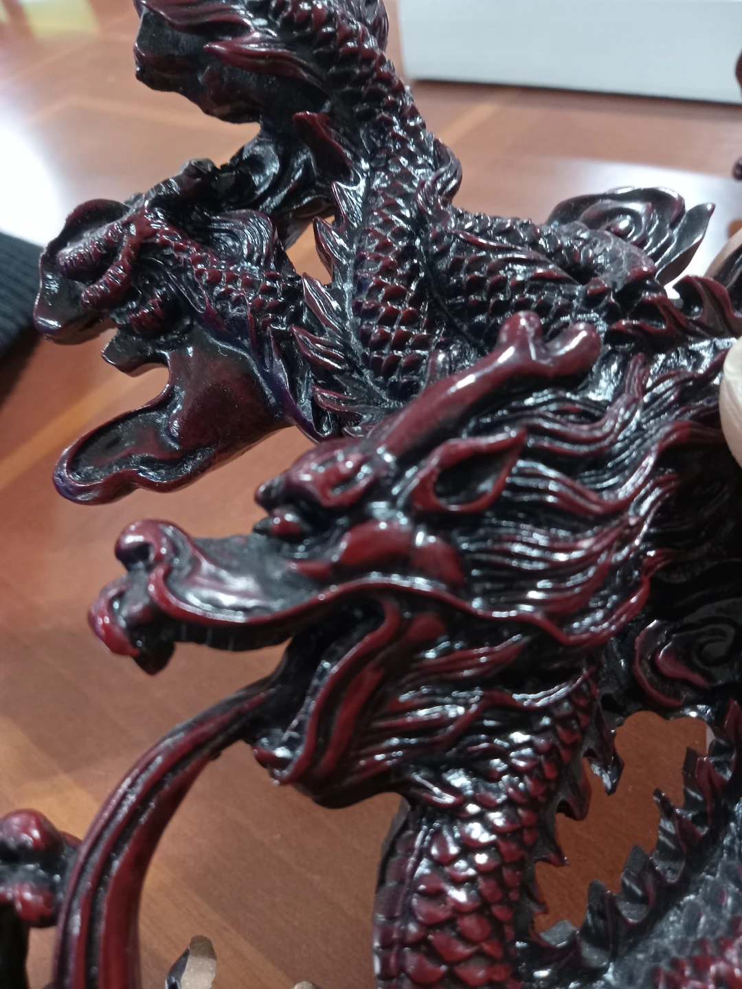 Dragon Figurine - Red and Black - photo 5