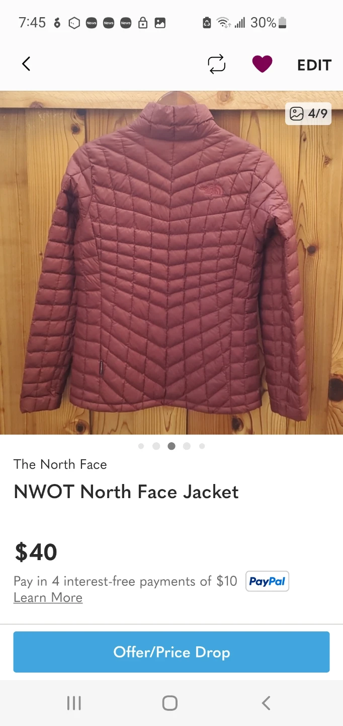 NWOT The North Face Jacket - Women's Small - photo 2