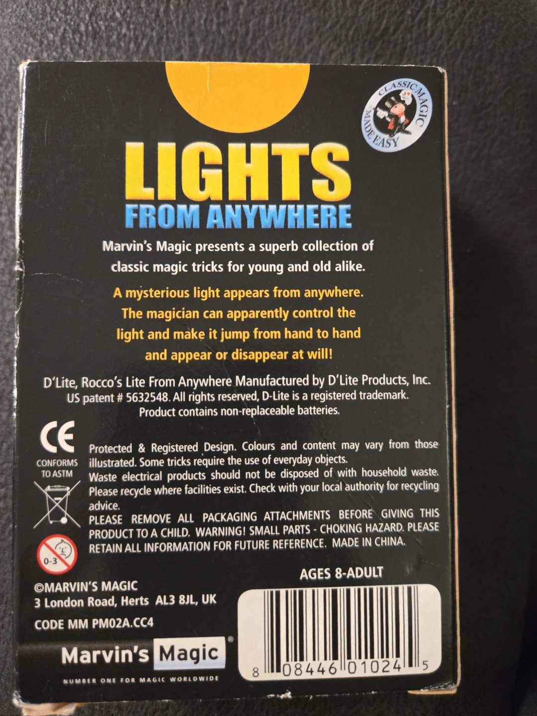 Marvin's Magic Lights From Anywhere Magic Trick Set - photo 3