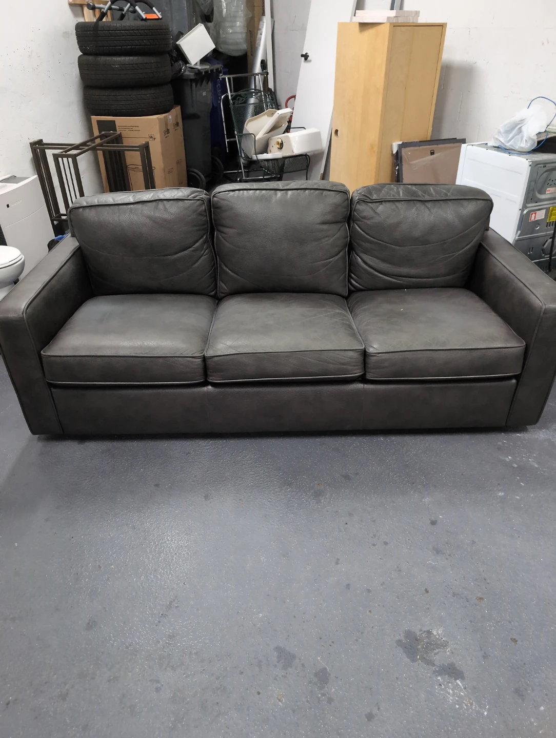 Pull-Out Sofa Bed - Brown - photo 2