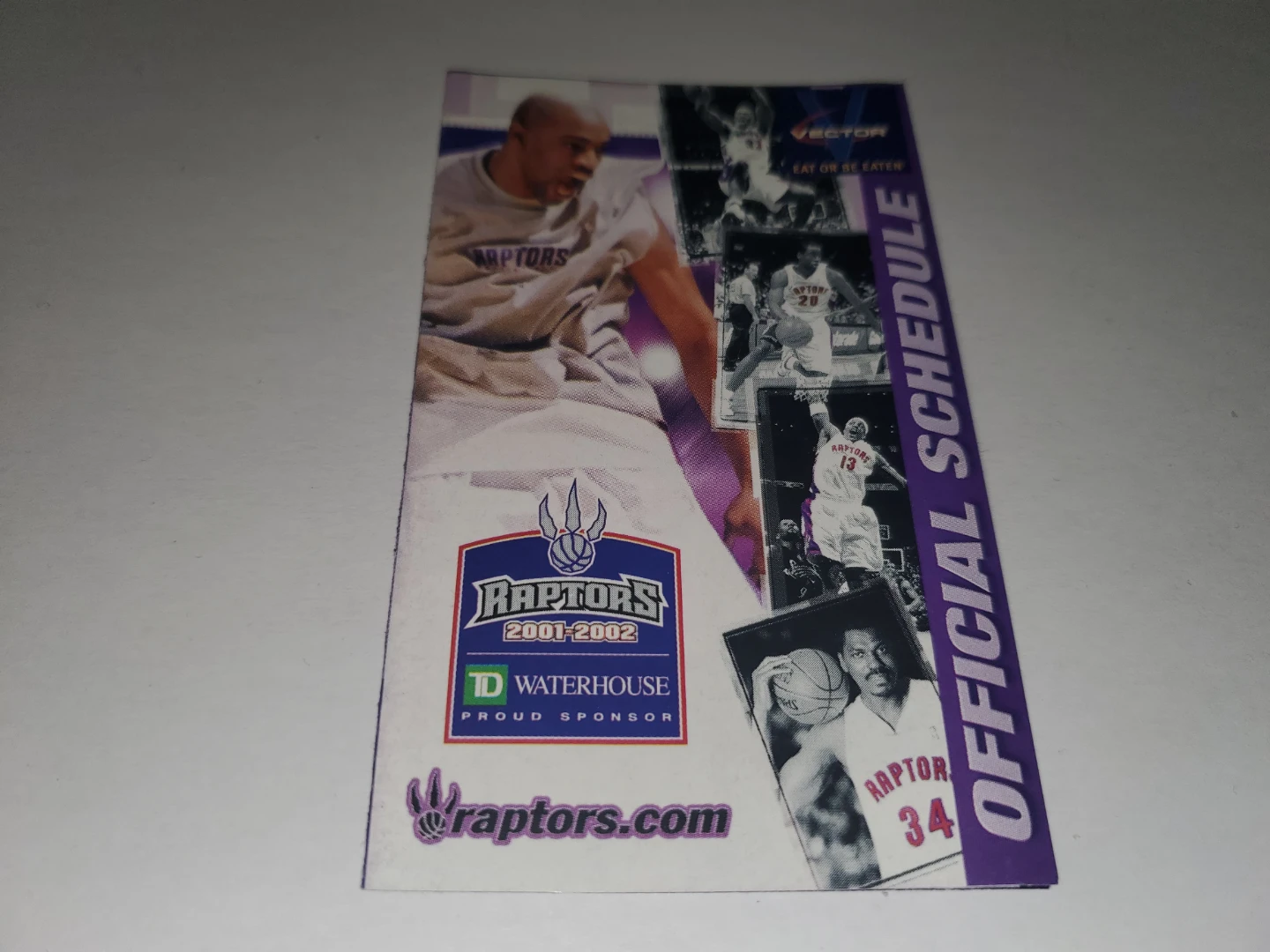Toronto Raptors 2001-2002 Schedule