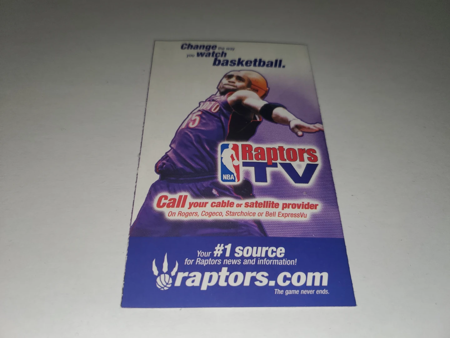 Toronto Raptors 2001-2002 Schedule - photo 2