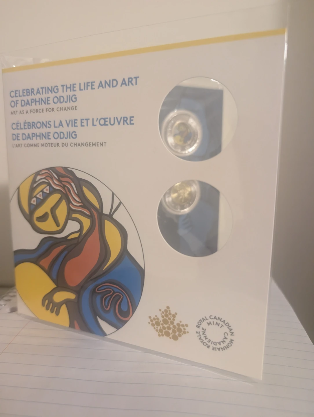 Royal Canadian Mint Daphne Odjig Toonies