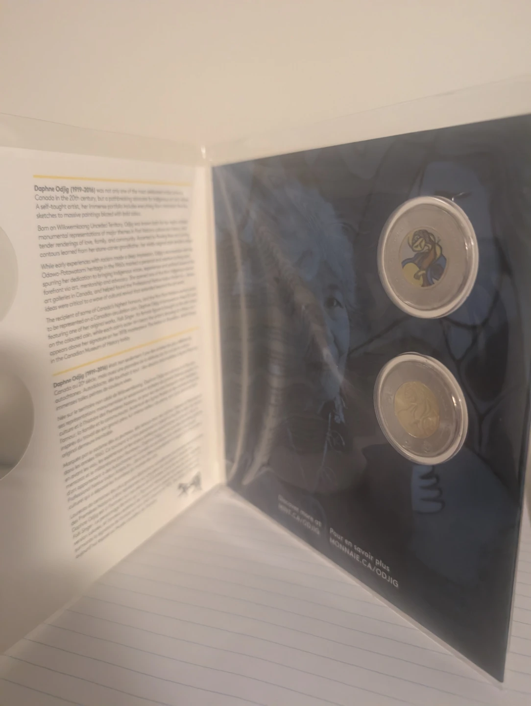 Royal Canadian Mint Daphne Odjig Toonies - photo 2
