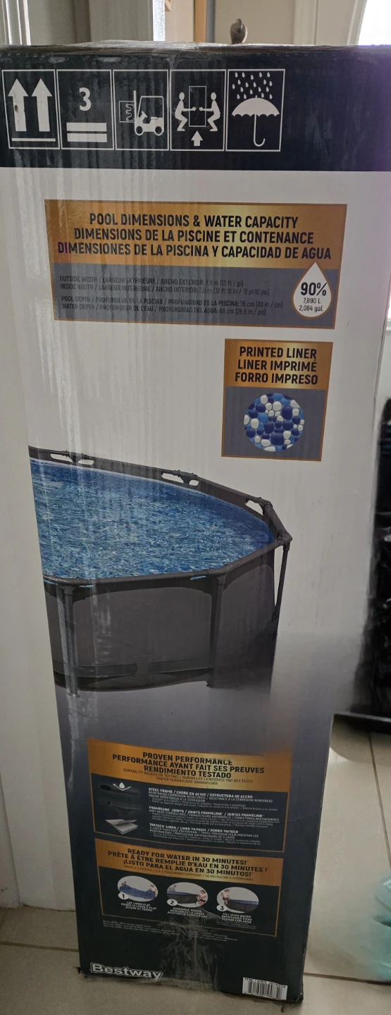 Bestway Steel Pro Max 13ft x 30in Pool Set - NEW - photo 3