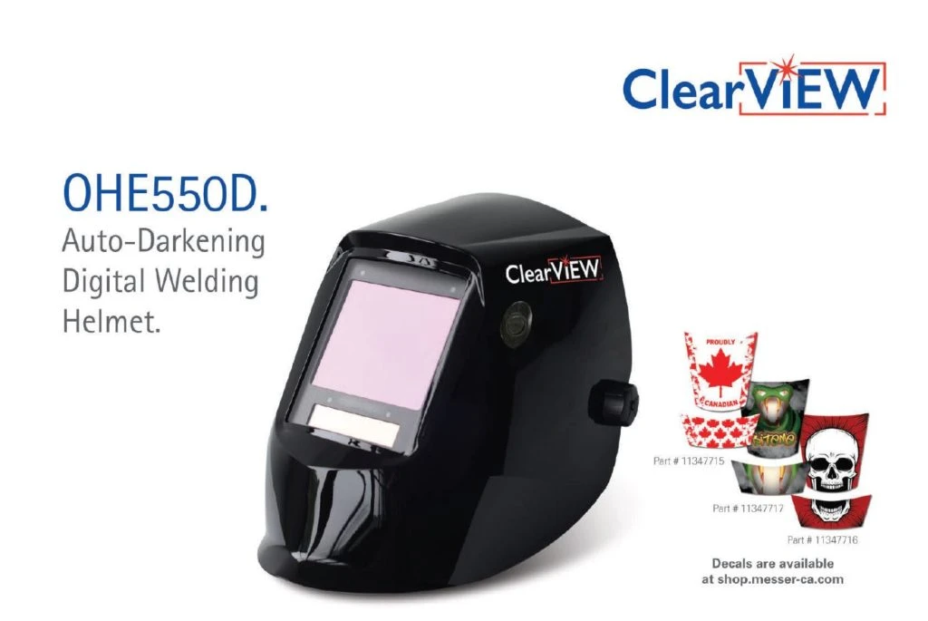 ClearVIEW OHE550D Auto-Darkening Welding Helmet - New - photo 2