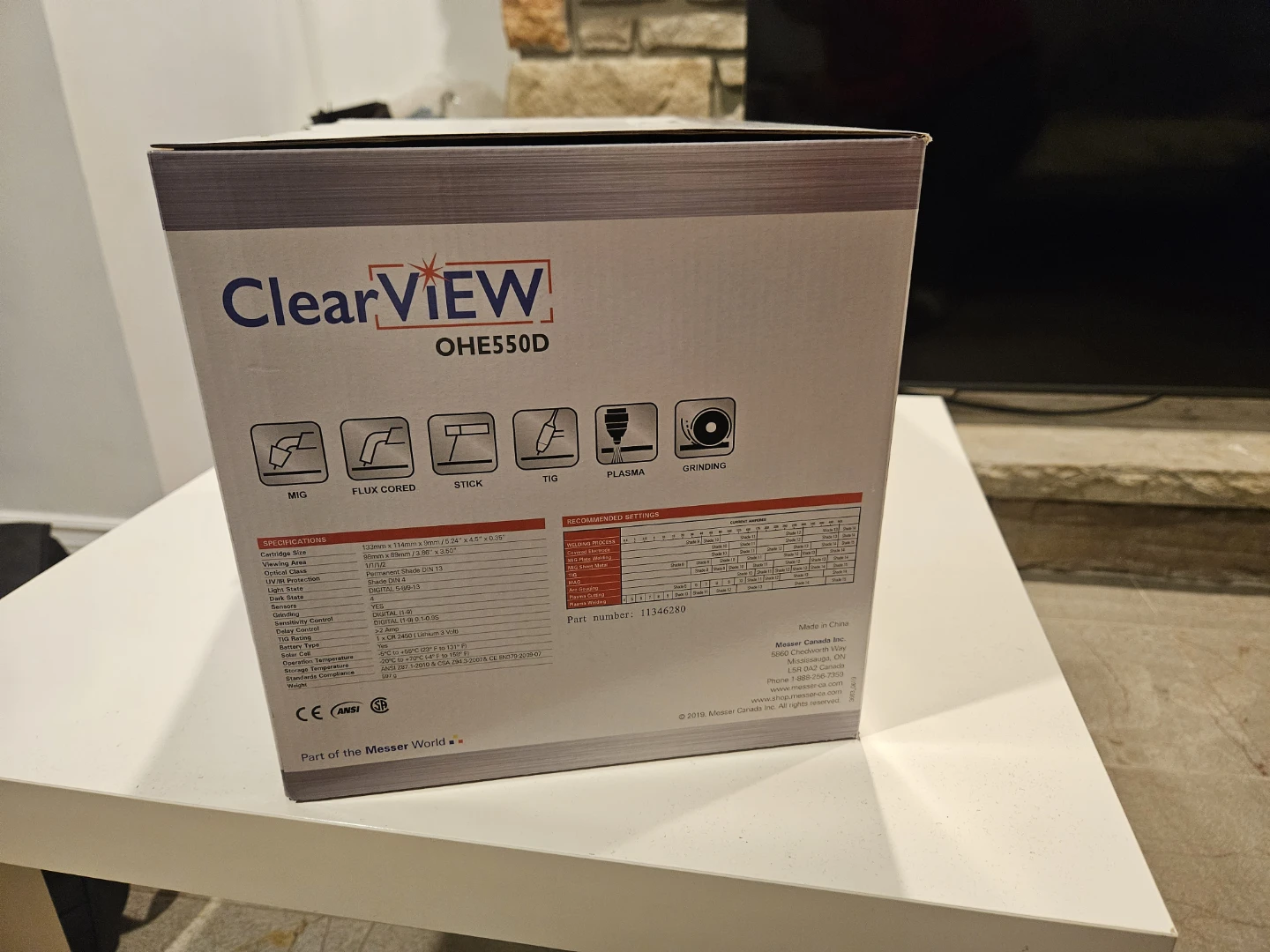 ClearVIEW OHE550D Auto-Darkening Welding Helmet - New - photo 3