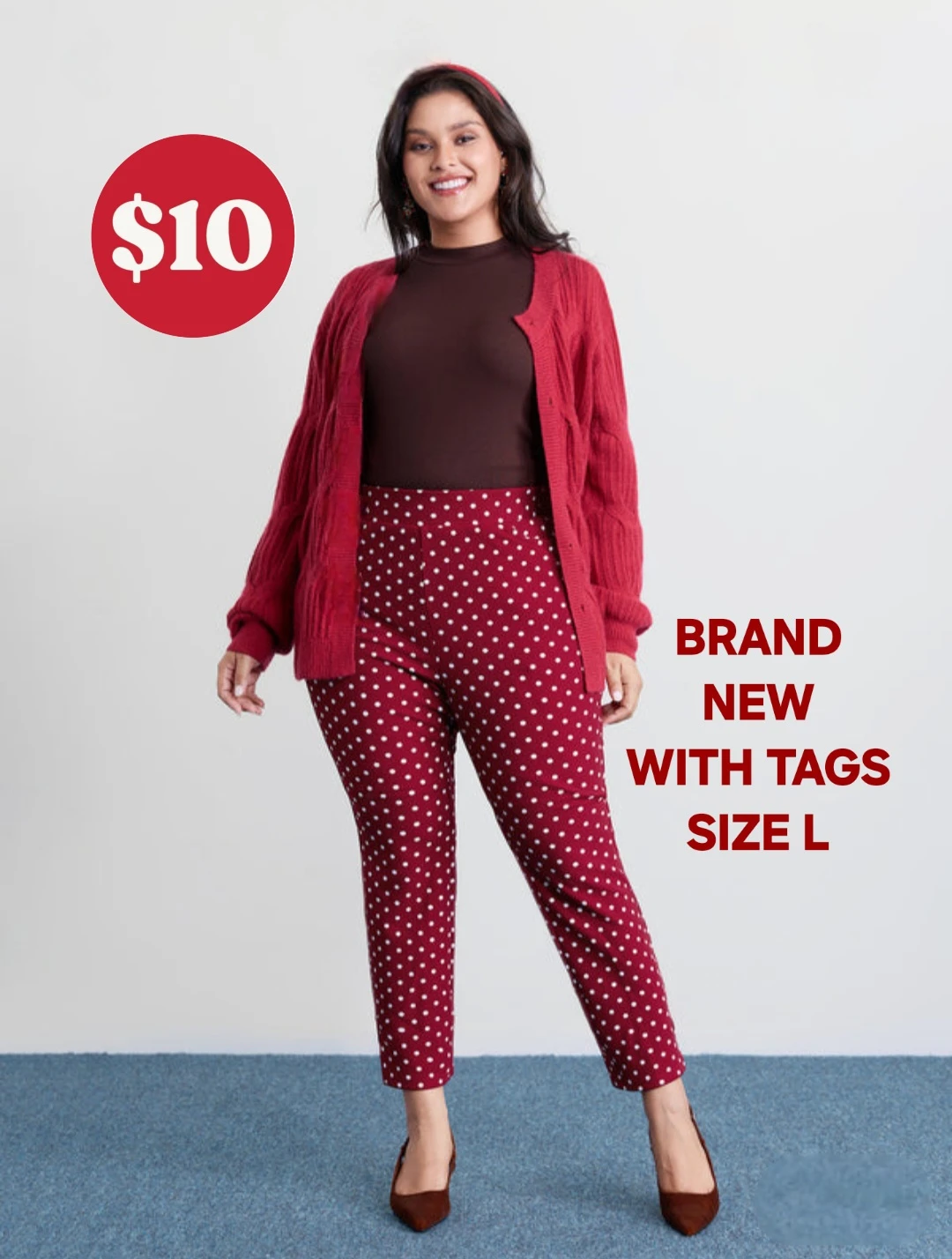 Pretty Polka-dot Pants
