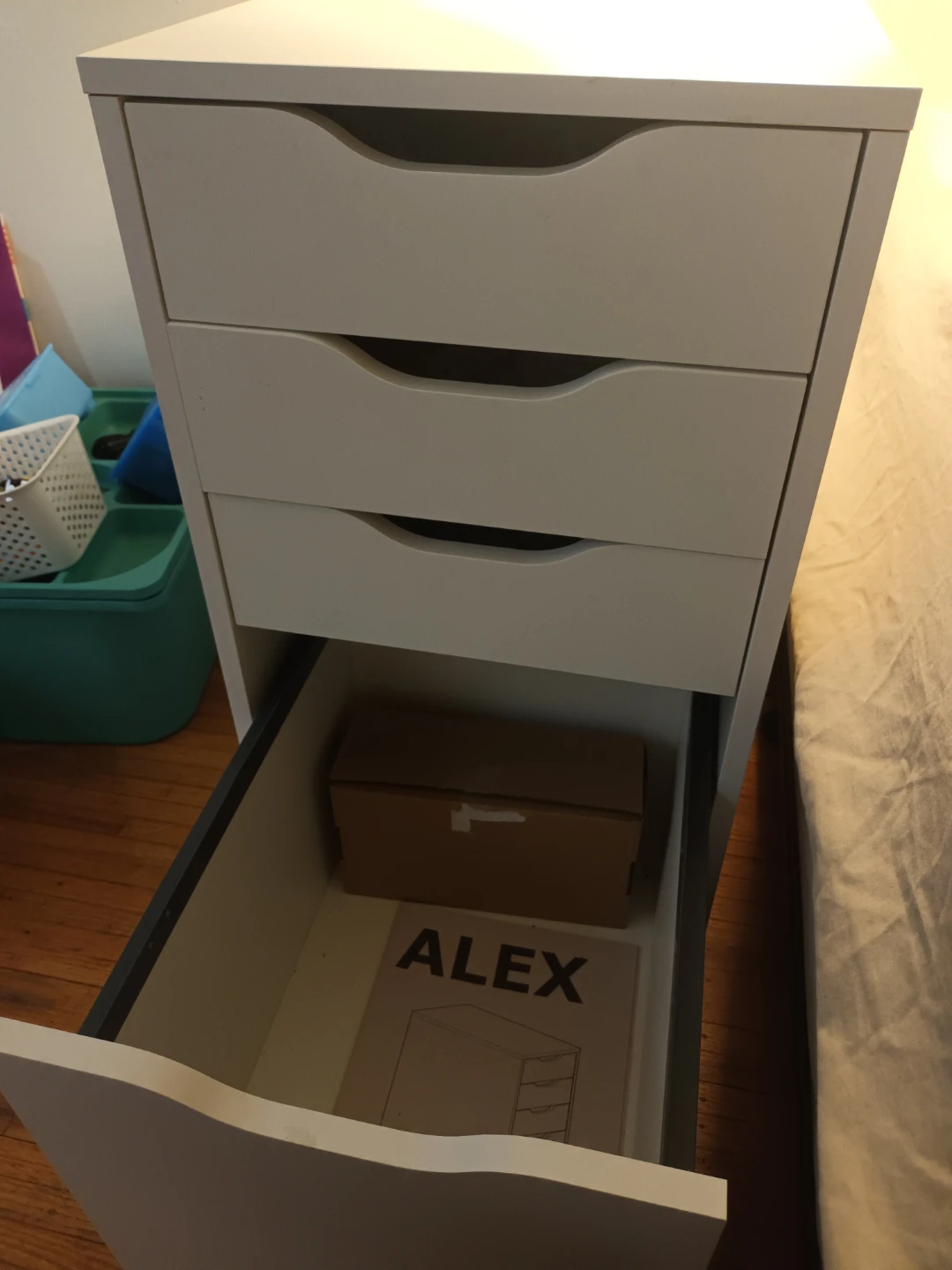 IKEA Alex Drawer Unit - White - photo 2