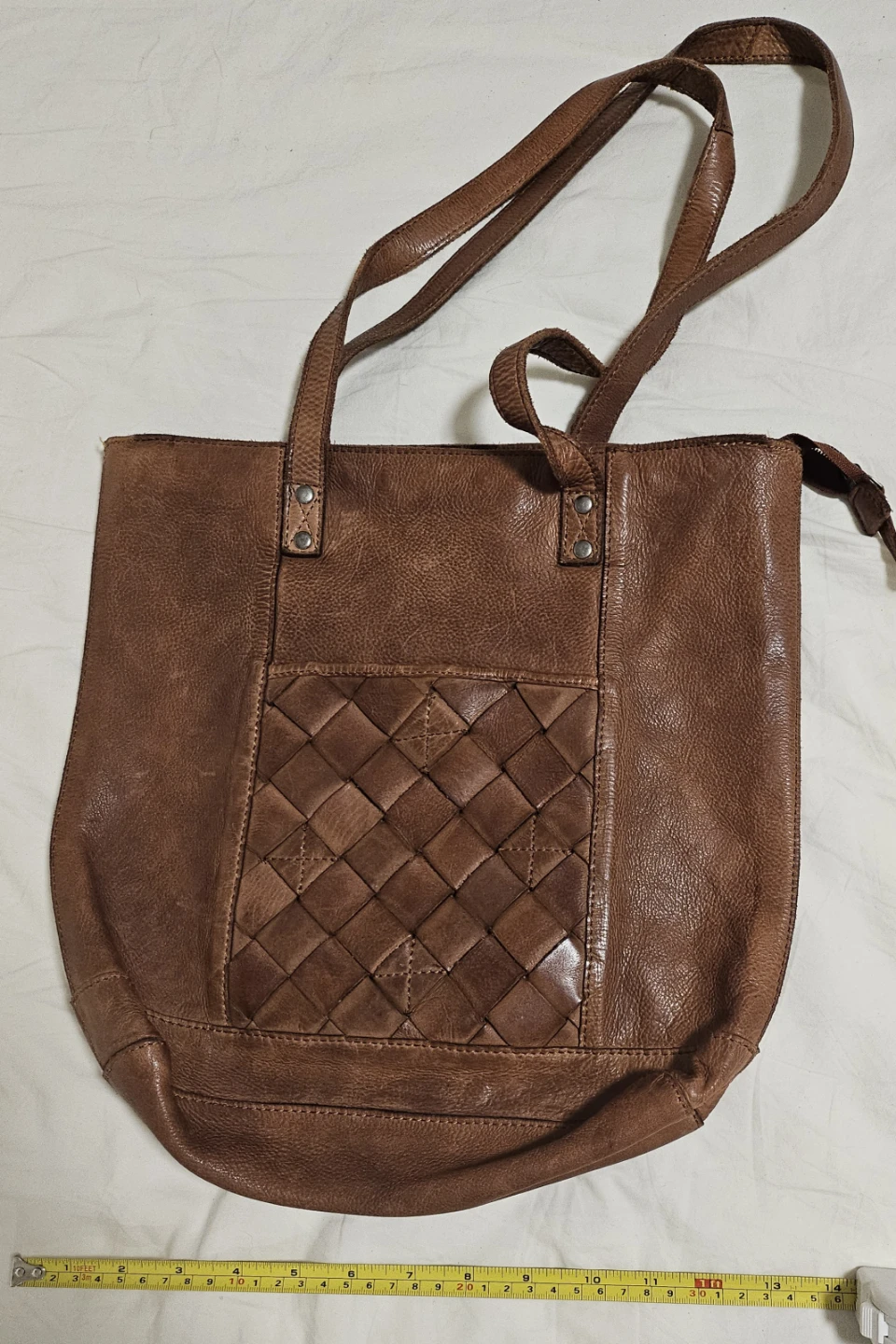 Genuine leather vilenca milano totebag - photo 2