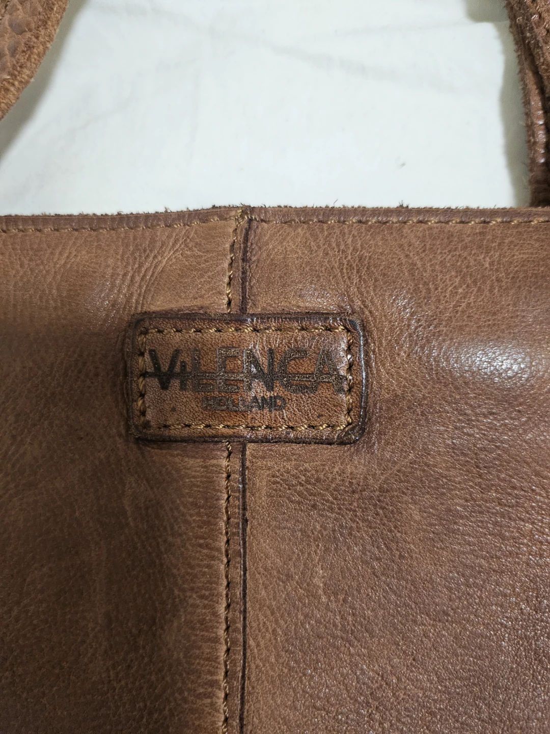 Genuine leather vilenca milano totebag - photo 4