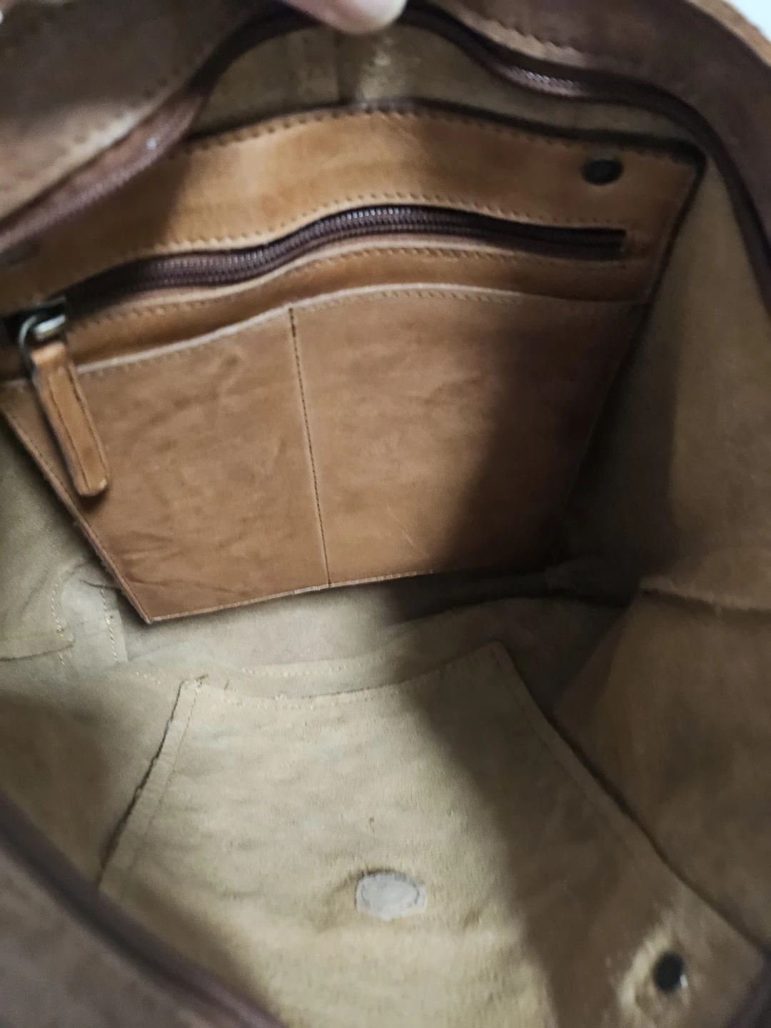 Genuine leather vilenca milano totebag - photo 5