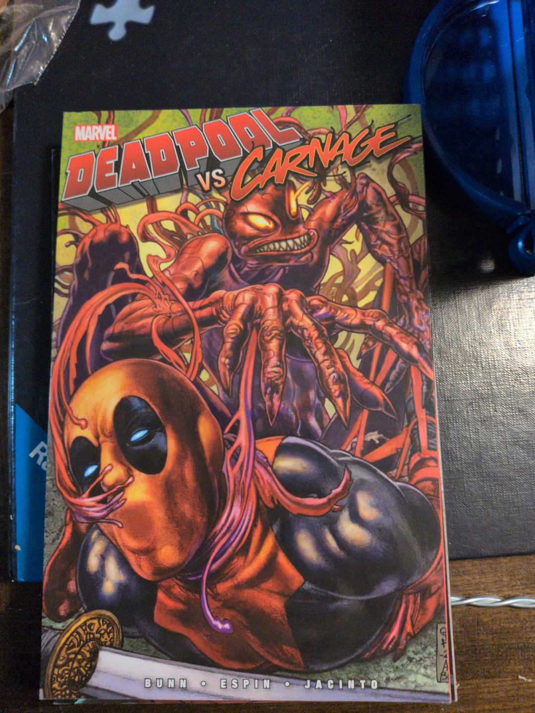 Deadpool vs Carnage Comic Book