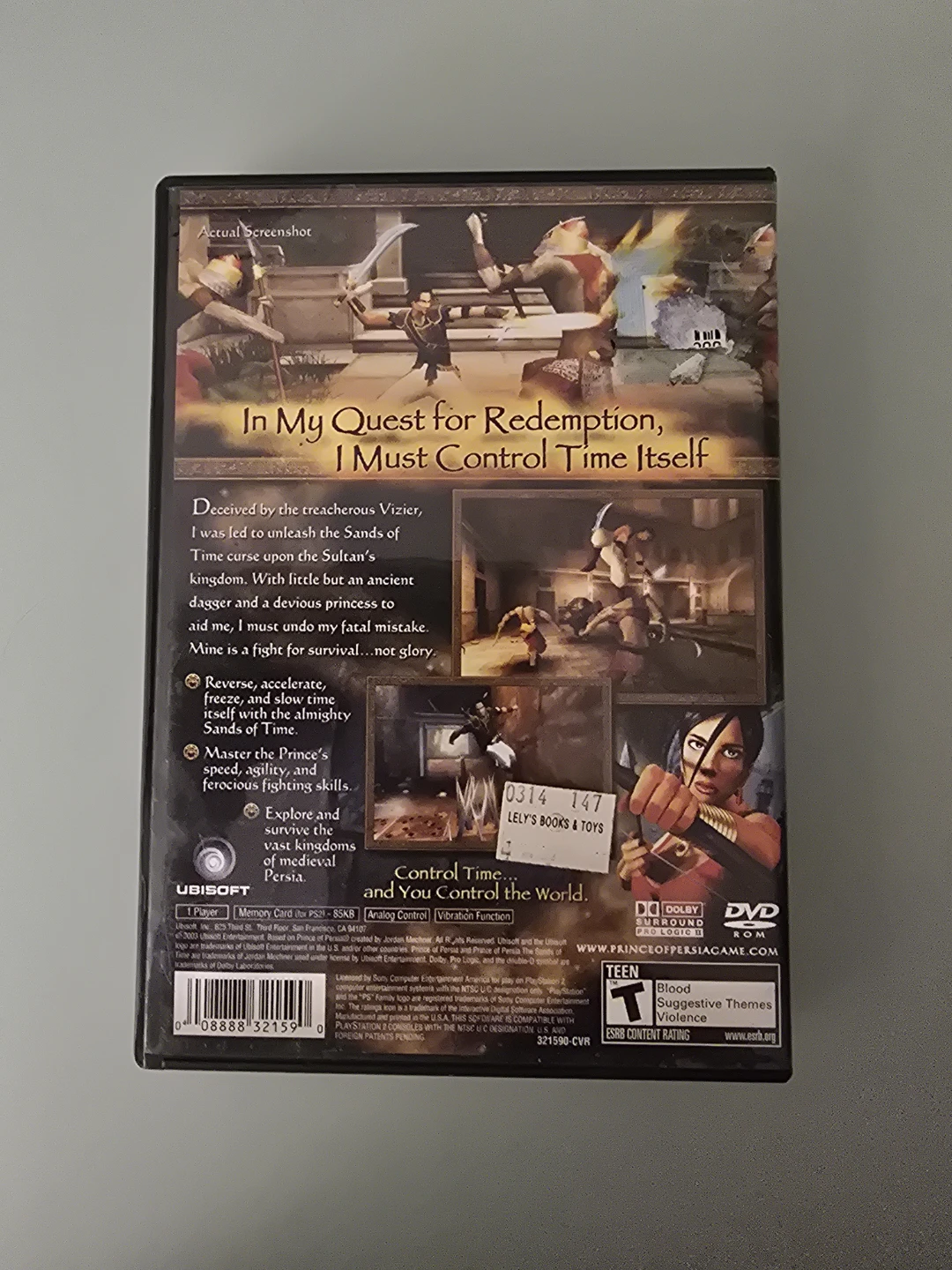 Prince of Persia: The Sands of Time (PS2) - photo 2
