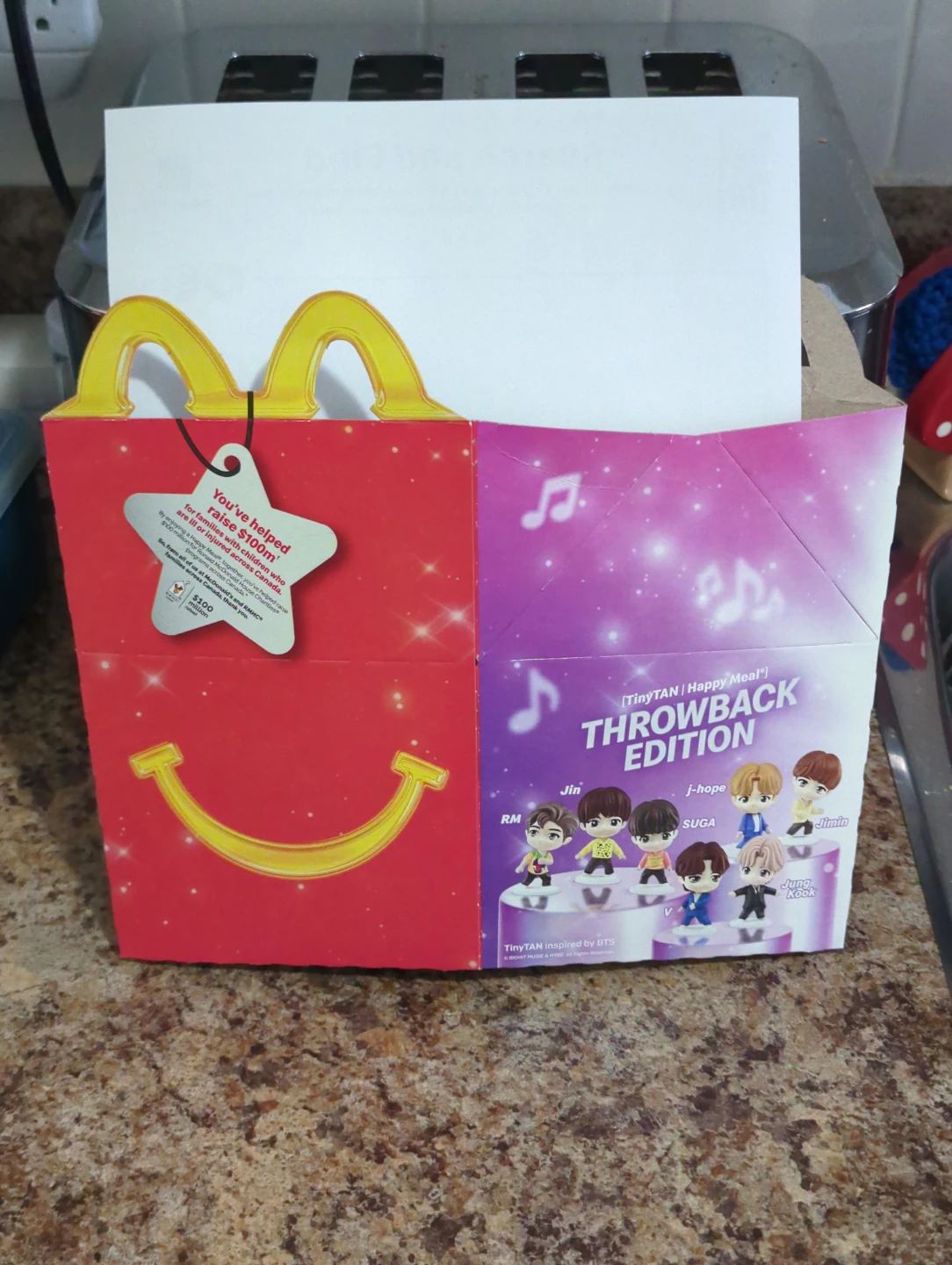 🥕McDonald's BTS TinyTAN Happy Meal Box - photo 2