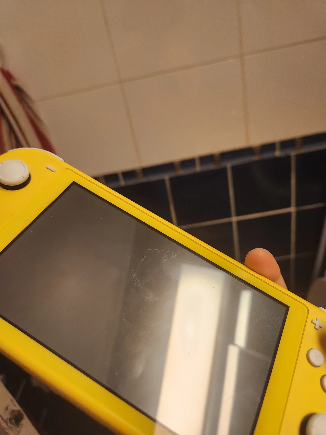 Yellow Nintendo Switch Lite with Games - photo 2