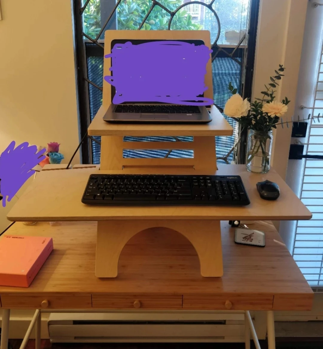 Deskstand standing desk converter - NOT ELECTRONIC - photo 2