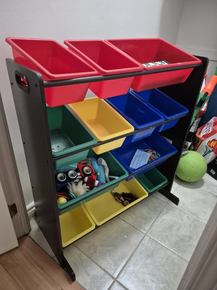Toy Organizer with Storage Bins - photo 3