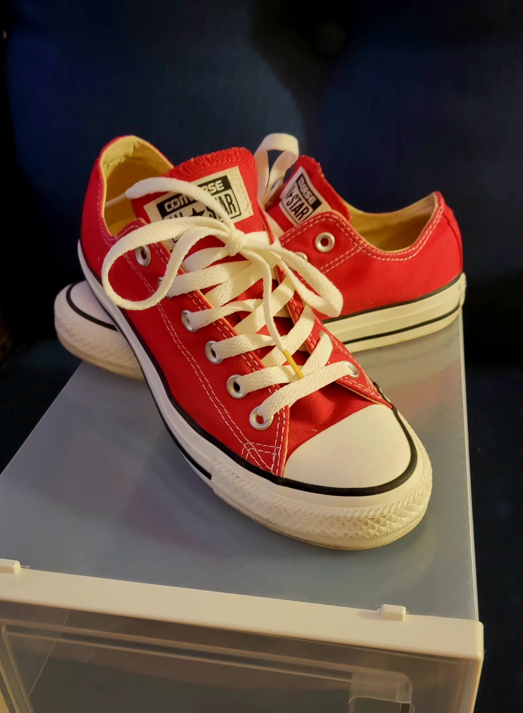Converse Chuck Taylor All Star Red Low Top Sneakers